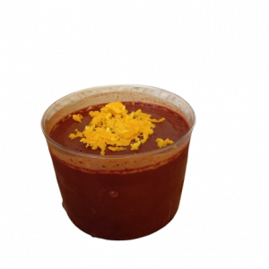 Mousse de xocolata i taronja