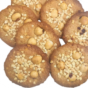 Cookies d'avellanes i pinyons