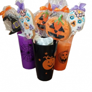 Got Halloween amb 2 galetes